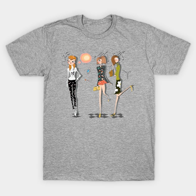 Divas T-Shirt by viSionDesign